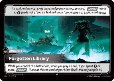 Forgotten Library (211/219) [Unleashed] Foil