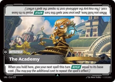 The Academy (216/219) [Unleashed] Foil