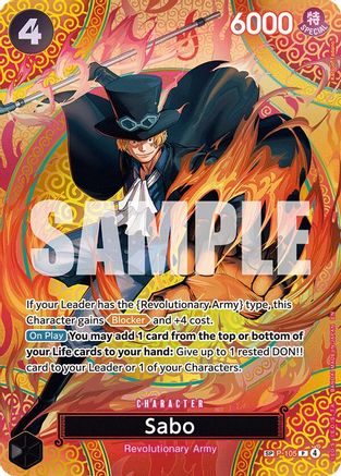 Sabo (P-105) (SP) [Adventure on Kami's Island] Promo