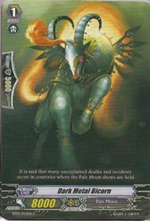 Dark Metal Bicorn (BT03/052EN) [Demonic Lord Invasion]