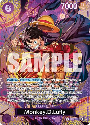 Monkey.D.Luffy (SP) [Adventure on Kami's Island] Super Rare