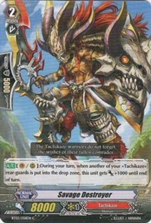 Savage Destroyer (BT03/058EN) [Demonic Lord Invasion]