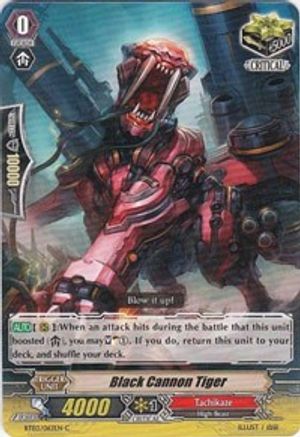 Black Cannon Tiger (BT03/063EN) [Demonic Lord Invasion]