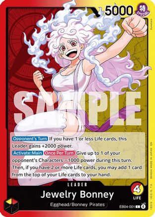 Jewelry Bonney (EB04-001) [Adventure on Kami's Island] Leader
