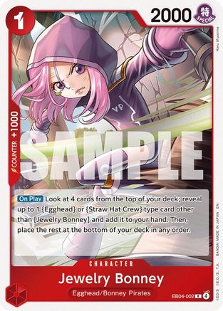 Jewelry Bonney (EB04-002) [Adventure on Kami's Island] Rare