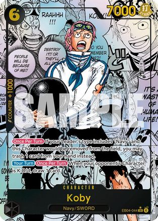 Koby (EB04-044) (Manga) [Adventure on Kami's Island] Super Rare
