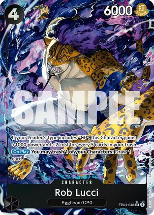 Rob Lucci (Alternate Art) [Adventure on Kami's Island] Super Rare