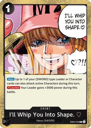 I'll Whip You Into Shape. [3 [Adventure on Kami's Island] Rare