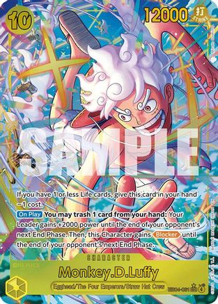 Monkey.D.Luffy (EB04-061) (Alternate Art) [Adventure on Kami's Island] Secret Rare