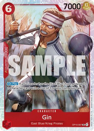 Gin [Adventure on Kami's Island] Super Rare