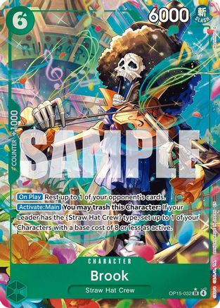 Brook (OP15-032) (Alternate Art) [Adventure on Kami's Island] Super Rare