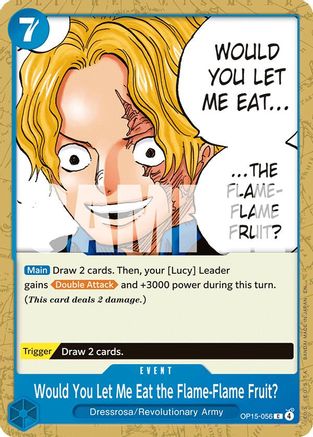 Would You Let Me Eat the Flame-Flame Fruit? [Adventure on Kami's Island] Common