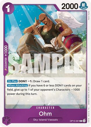 Ohm [Adventure on Kami's Island] Rare