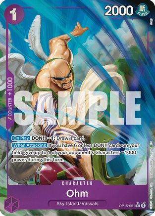 Ohm (Alternate Art) [Adventure on Kami's Island] Rare