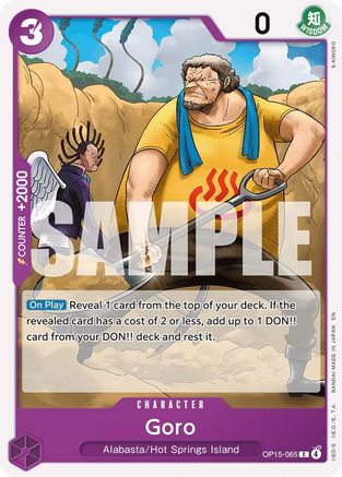 Goro [Adventure on Kami's Island] Common
