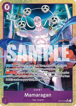 Mamaragan (Alternate Art) [Adventure on Kami's Island] Super Rare
