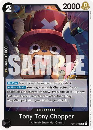 Tony Tony.Chopper (OP15-085) [Adventure on Kami's Island] Rare