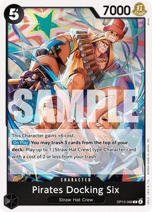 Pirates Docking Six [Adventure on Kami's Island] Rare