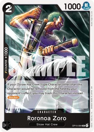 Roronoa Zoro (OP15-094) [Adventure on Kami's Island] Uncommon