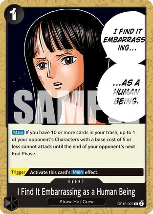 I Find It Embarrassing as a Human Being [Adventure on Kami's Island] Common