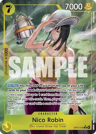 Nico Robin (OP15-109) (Alternate Art) [Adventure on Kami's Island] Rare