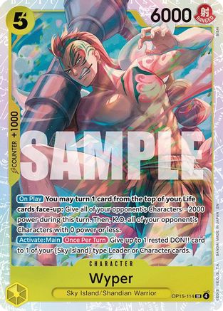 Wyper [Adventure on Kami's Island] Super Rare