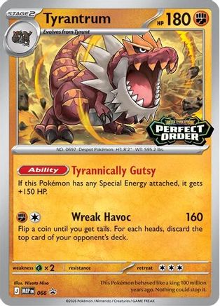 Tyrantrum 066/null [ME Mega Evolution Promo]