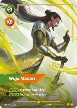 Master Yi - Wuju Master (Overnumbered) (231/219) [Unleashed] Foil