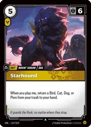Starhound (167/219) [Unleashed] Foil