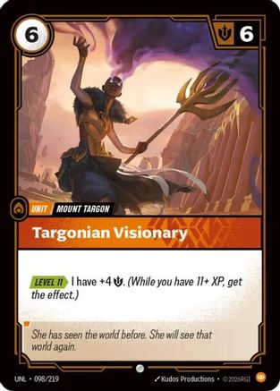 Targonian Visionary (098/219) [Unleashed] Foil