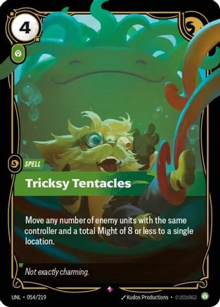 Tricksy Tentacles (054/219) [Unleashed] Foil