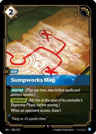 Sumpworks Map (085/219) [Unleashed] Foil