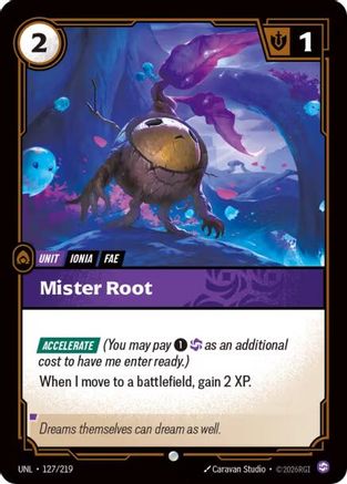 Mister Root (127/219) [Unleashed] Foil
