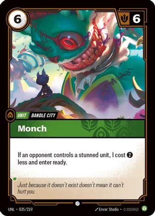 Monch (035/219) [Unleashed] Foil