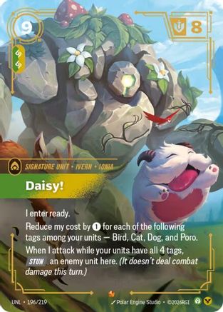 Daisy! (196/219) [Unleashed] Foil