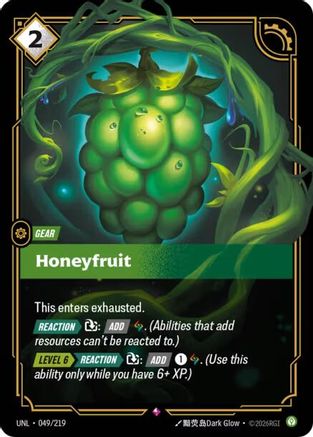 Honeyfruit (049/219) [Unleashed] Foil