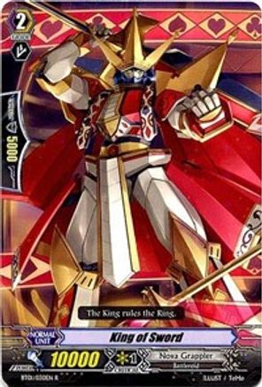 King of Sword (BT01/030EN) [Descent of the King of Knights]