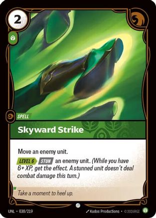Skyward Strike (038/219) [Unleashed] Foil