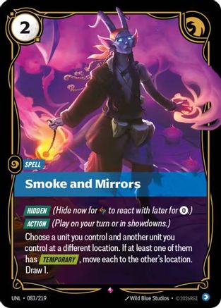 Smoke and Mirrors (083/219) [Unleashed] Foil