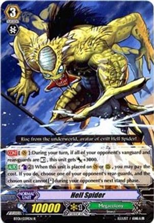 Hell Spider (BT01/039EN) [Descent of the King of Knights]