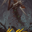 Grist, the Plague Swarm // Grist, the Plague Swarm (AMH3-018) - Modern Horizons 3 Art Series (Borderless) Foil