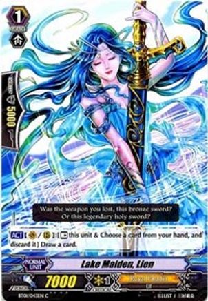 Lake Maiden, Lien (BT01/043EN) [Descent of the King of Knights]