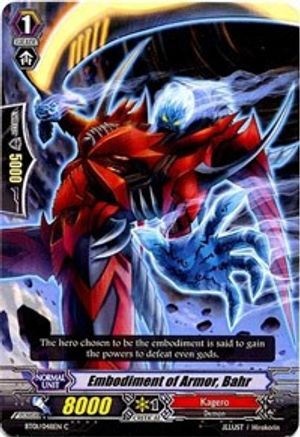 Embodiment of Armor, Bahr (BT01/048EN) [Descent of the King of Knights]