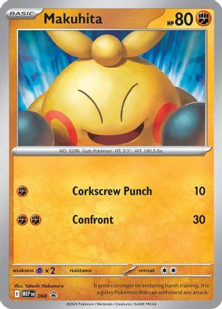 Makuhita 068/null [ME Mega Evolution Promo] (Holofoil)