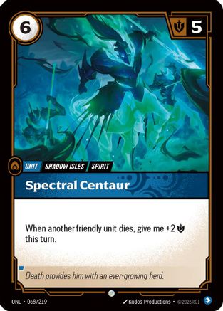 Spectral Centaur (068/219) [Unleashed] Foil