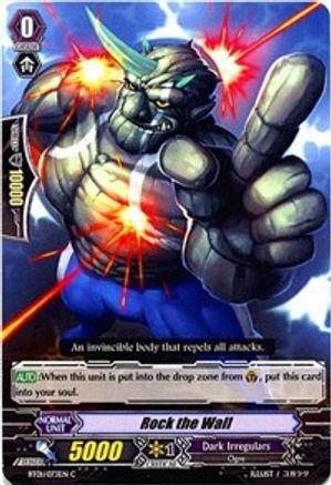 Rock the Wall (BT01/073EN) [Descent of the King of Knights]
