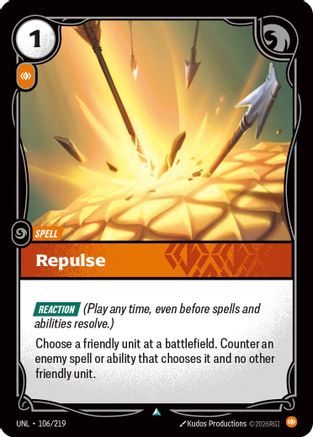Repulse (106/219) [Unleashed] Foil