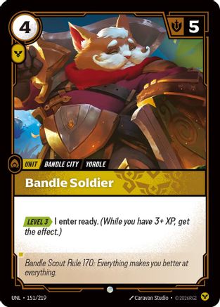 Bandle Soldier (151/219) [Unleashed] Foil