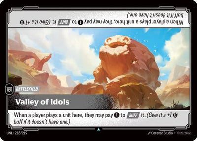 Valley of Idols (218/219) [Unleashed] Foil