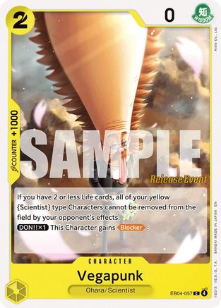 Vegapunk [Adventure on Kami's Island Release Event Cards] Common